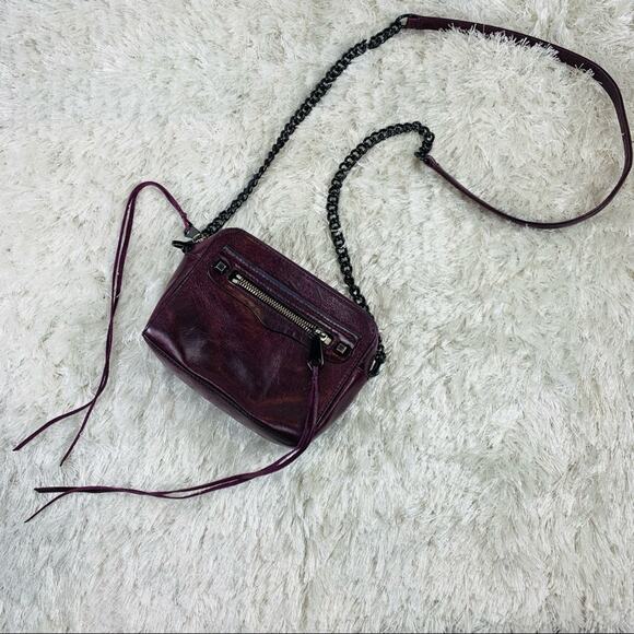 Rebecca Minkoff Handbags - Rebecca Minkoff Reagan Camera Crossbody Bag Wine
